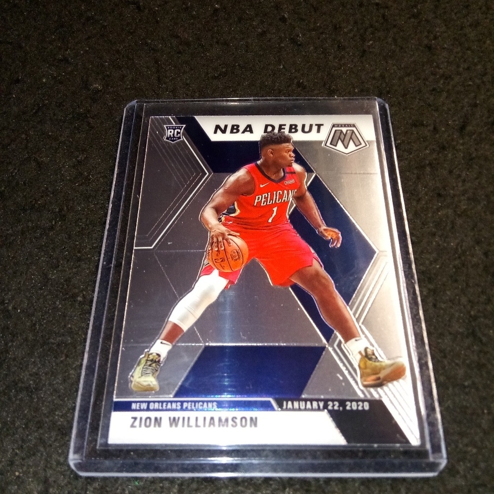 Zion Williamson Nba Debut Rookie Card